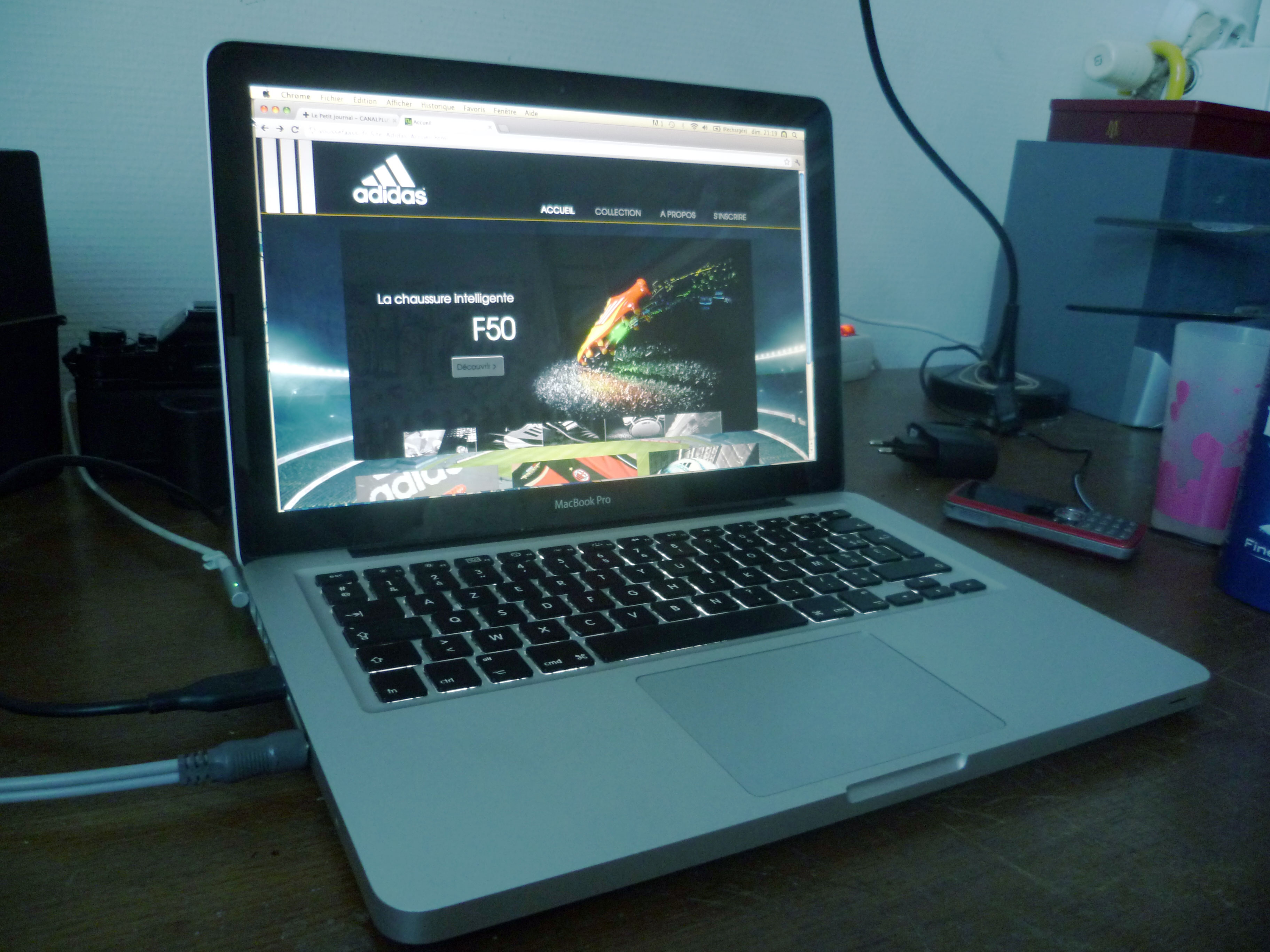 screenshot site adidas